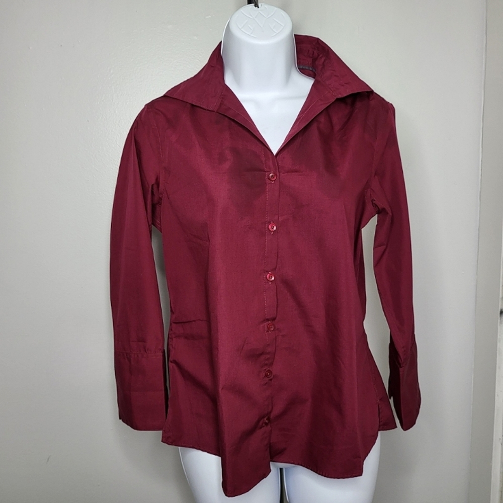 Edwards|| 3/4 Sleeve Button Down Shirt